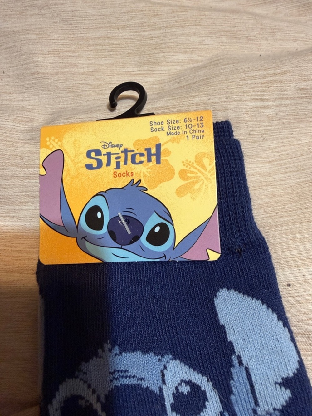 Disney Stitch Aloha Crew Socks - Picture 3 of 4